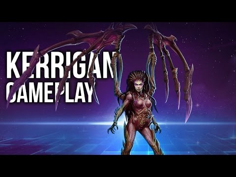 Heroes of the Storm: KERRIGAN, THE ZERG HERO! - YouTube