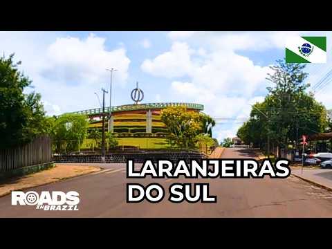 Laranjeiras do Sul, Paraná | POV Dashcam Drive | Ruas e avenidas da cidade