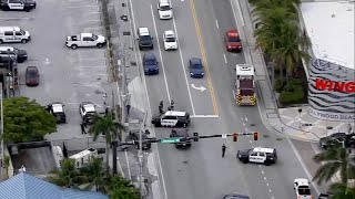 9 injured in shooting near beach in Hollywood, Florida; 1 person detained, another still sought