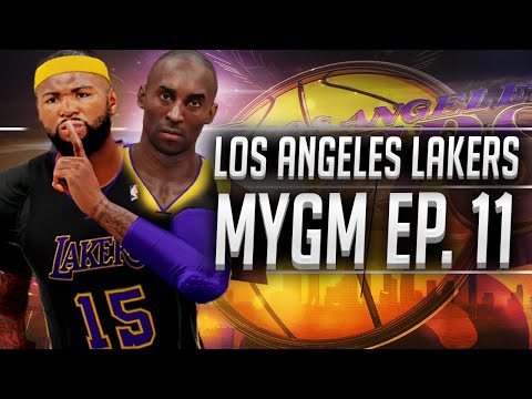 NBA2K16 Lakers MyGM Ep. 11 - Facing The Trailblazers!! + FA Signings & Trades Before The Game!