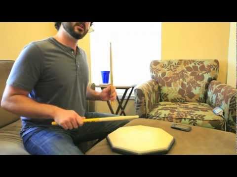 How to Play the Paradiddle - EASY Drum Lesson - Beginner Drum Rudiments