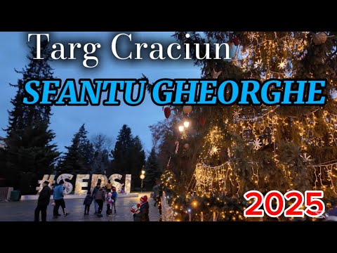 The Christmas Fair in Sfântu Gheorghe 🎄 Fairytale atmosphere"