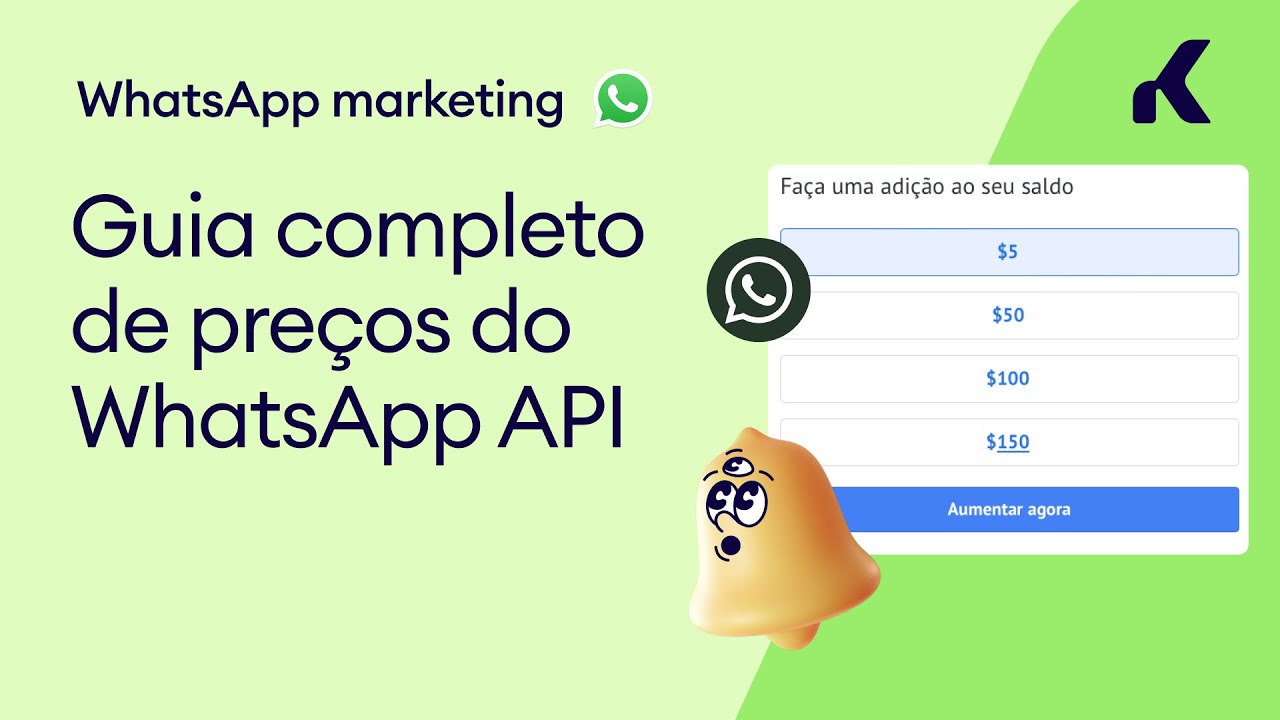 Guia completo de preços do WhatsApp API