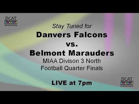 Danvers High School Football vs. Marblehead- 10/25/19