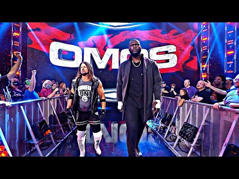 Omos Badass Entrance: Raw, August 30, 2021 - HD