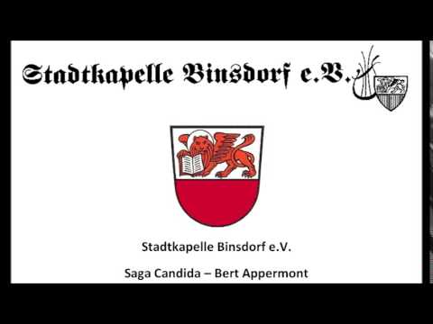 Stadtkapelle Binsdorf - Saga Candida - Bert Appermont