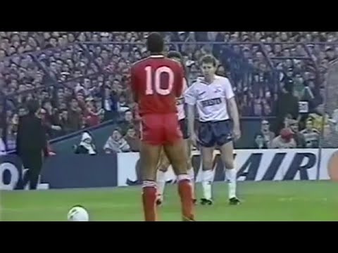 John Barnes Masterclass vs Tottenham 1987/88 (A) | Liverpool's Greatest Football Artist