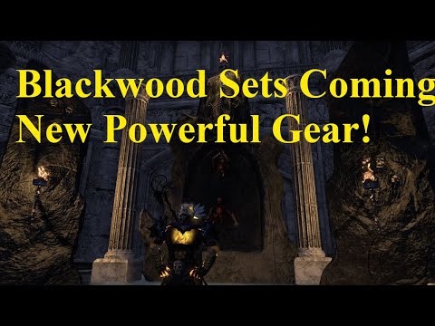 ESO Blackwood Sets Coming! New Powerful Gear! Update 30!