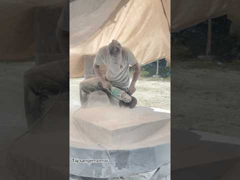 4 Feet White Marble Fountain