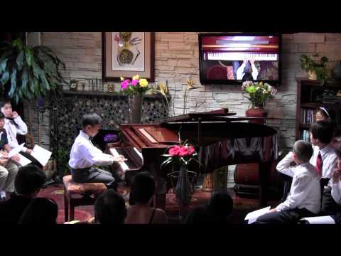 Nathan Liu (age 8) plays Invention by Stanley Circus and Sonatina by Reiman