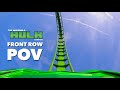 The Incredible Hulk Coaster Official Ride POV Islands Of Adventure