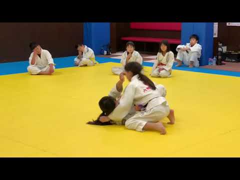柔道　寝技　judo    kids