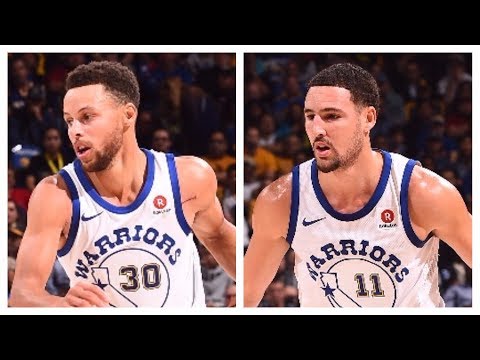 Stephen Curry and Klay Thompson Score 62 in Under 53 Minutes Combined | November 24, 2017