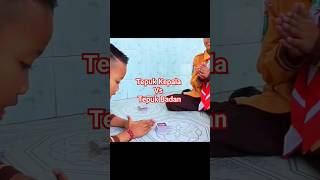 Download lagu Do you think RAKA can't do it?! Well, finish it off #clapcards #playcards #children'sgames mp3