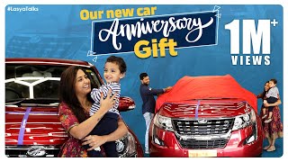 Our New Car | Marriage Anniversary Gift | XUV 500 | Lasya Manjunath |