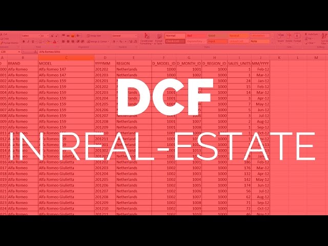Discounted Cash Flow DCF Artilce And Definition Of Discounted Cash 