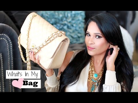 What's In My Bag Chanel Jumbo - What's In My Purse - MissLizHeart Video
