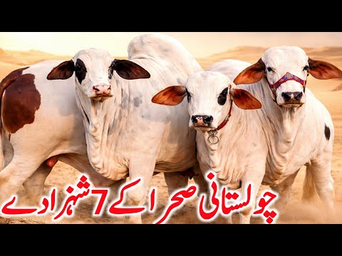 Cholistani & Sluger Brahmn Bachre Gulabi Ablk Near Luddan Mandi || Global Village Farming 