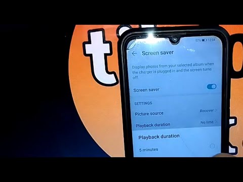 honor 20i mobile me screen saver kaise on kare !! how to enable screen saver