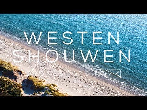 Strand van Westenschouwen / Nieuw Haamstede (Zeeland) in 4K | Drone video