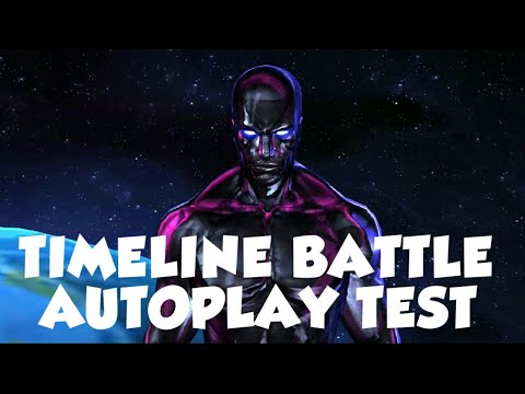 Silver Surfer Black T2 and T3 PvP autoplay test | Marvel Future Fight