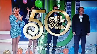 The Price Is Right (Season 50) 50 Years Daytime Outro & Finale Ending Moment video