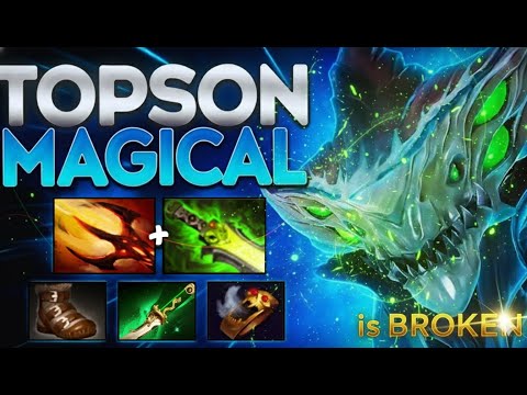 TOPSON MORPHLING MID — The MOST BROKEN Build in Dota 2 7.39e! 💀