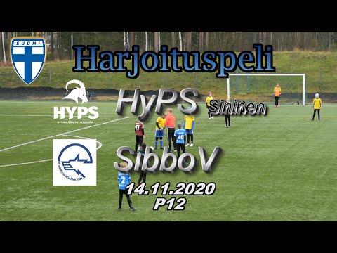 Harjoituspeli P12  HyPS Sininen - SibboV 14.11.2020