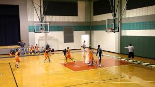 preview picture of video 'Hoover Bucs Orange vs Oak Mountain Raptors | 5th Grade OTM Basketball | 1 18 2015'