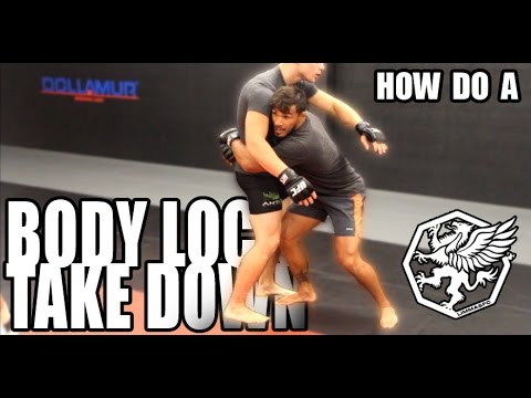 MMA Technique - Body Lock Takedown
