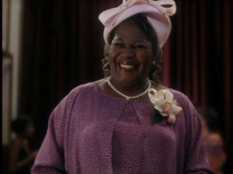 Trailer frame of family argument at the dinner table — mirrored by tense R&B cues in the soundtrack