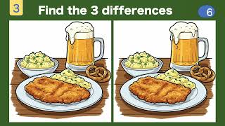 Find the differences and activate your brain! Prevent aging by doing a little every day!045