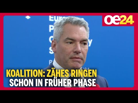 Koalition: Zähes Ringen schon in früher Phase