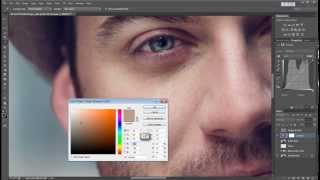 How To Remove Bags Under Eyes Using Curves Using Photoshop