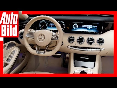 Mercedes-Maybach Cabrio Interieur (2016) - Sitzprobe/ Review/ Preview