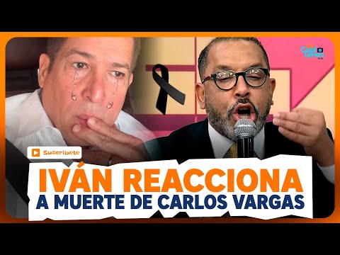 Iván Ruiz REACCIONA a la MUERTE de Carlos Vargas, INTEGRANTE del "Show del mediodía"