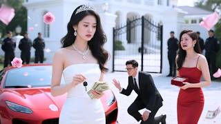 Casada 7 años, su esposo la engañó con su amante y la echó de casa; volvió rica y él se arrodilló.