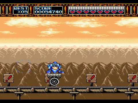 Let's Play - Rocket Knight Adventures - 02 - Chugga Chugga