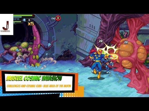 Marvel cosmic invasion Blue area of the moon how to get all 3 challenges and the cosmic cube
