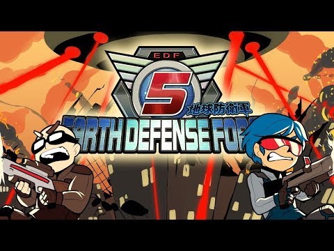 Earth Defense Force 5 with Northernlion Episode 1] Oh We Are The Valiant Infantry
