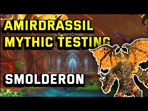 Mythic Smolderon Raid Testing | 10.2 Amirdrassil | Augmentation POV
