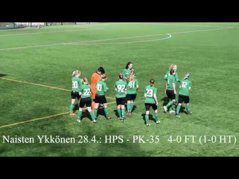 HPS TV: Naisten Ykkönen 28.4.: HPS - PK-35 4-0 FT -kooste + haastattelu
