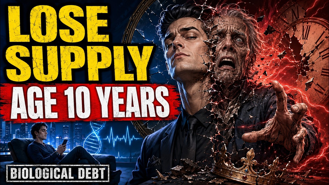 The Biological Debt: Why Narcissists Age 10 Years Faster After Losing Supply