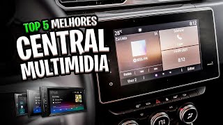 Top 5 Melhores CENTRAIS MULTIMÍDIA de 2024! Guia Automotivo Atualizado ✅