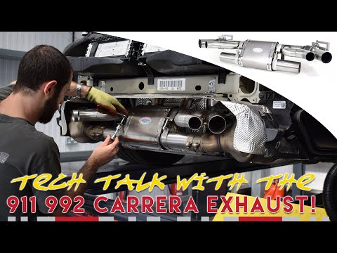 Porsche 911 992 Carrera Sport Exhaust Tech Talk