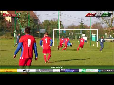 skrót Naprzód Żernica - Zryw Radonia 4:1 (2:0) (19.11.2017)