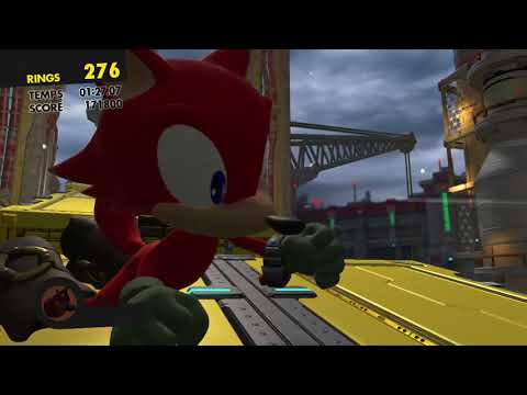 161   Walkthrough FR l Sonic Forces l Missions de Sauvetage 3 Rouge Space Port   Chemical Plant