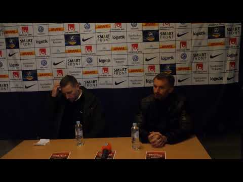 Presskonferensen efter AFC   ÖSK