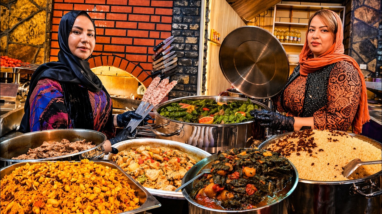 Food Queens of Kurdistan! Traditional Famous Kurdish Food