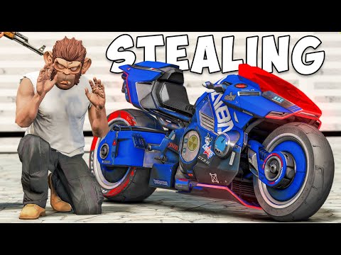Stealing Cyber Bike from Big Mansion sa GTA 5